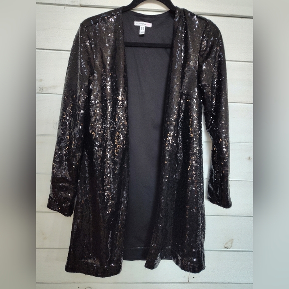 Isaac Mizrahi Sweaters - Isaac Mizrahi Live Sequin Cardigan